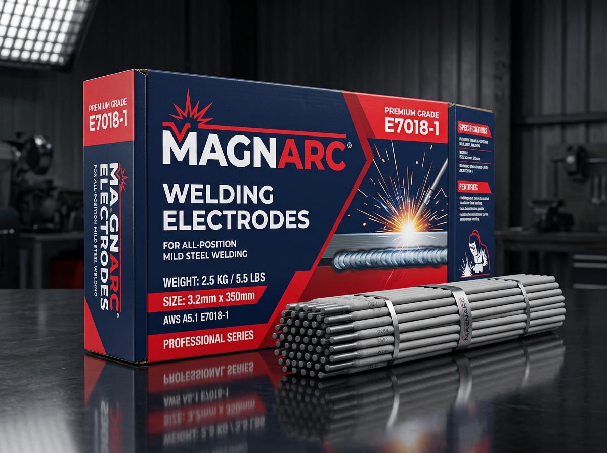 Magnarc Welding Electrodes Box Mockup
